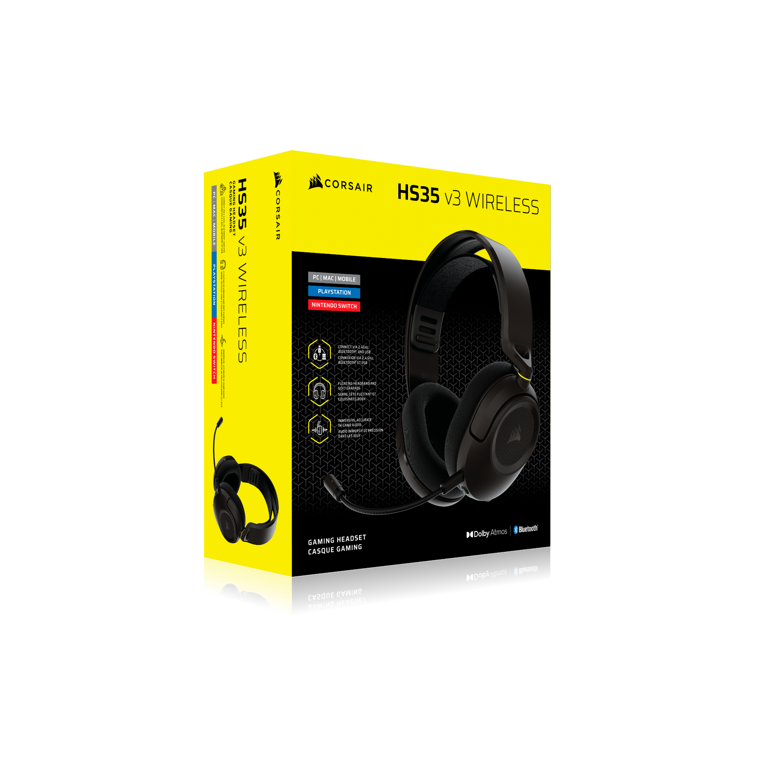 CR HEADPHONES HS35 v3 Wireless "CA-9011401-WW" - imagine 5