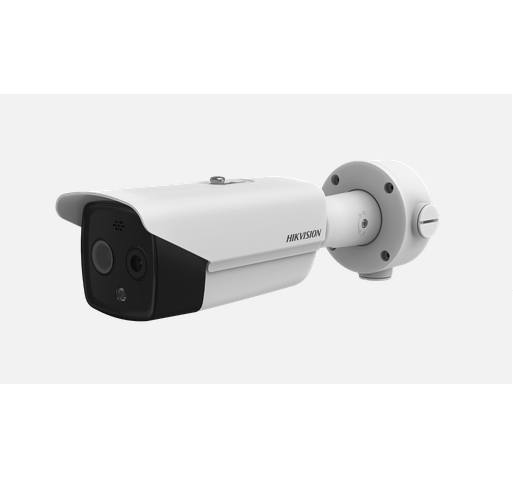 Camera de supraveghere termica Hikvision DS-2TD2617-10/QA cu Bi-spectrum Network, intrare audio 3.5mm si interfata Ethernet autoadaptiva RJ45 10 M/100 M "DS-2TD2617-10/QA" (timbru verde 0.8 lei)