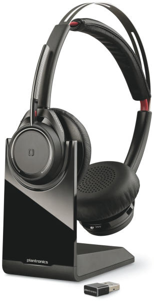 POLY VOYAGER FOCUS UC BT HEADSET B825 WW "202652-101" (timbru verde 0.8 lei)
