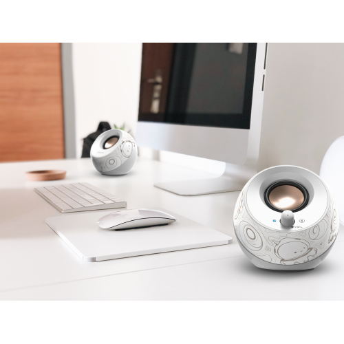 CREATIVE PEBBLE v3 ARTISAN EDITION Speakers WH "51MF1700AA005" (timbru verde 0.8 lei)
