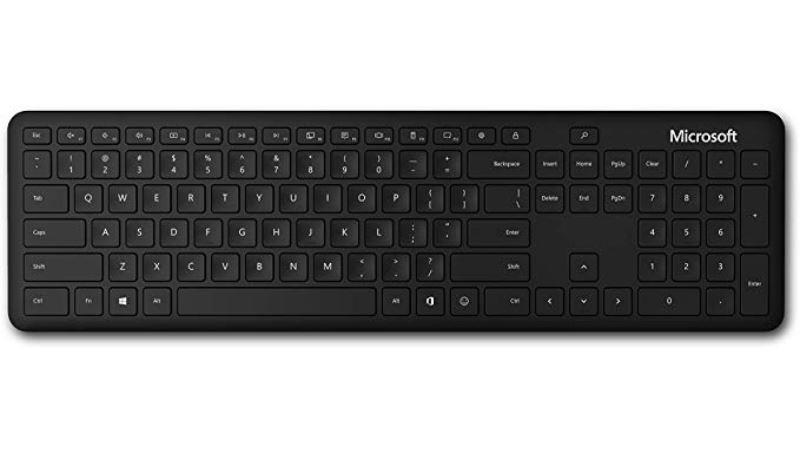 TASTATURI MICROSOFT, wireless, 105 taste format standard (104-108 taste), Bluetooth, negru, "QSZ-00021" (timbru verde 0.8 lei)