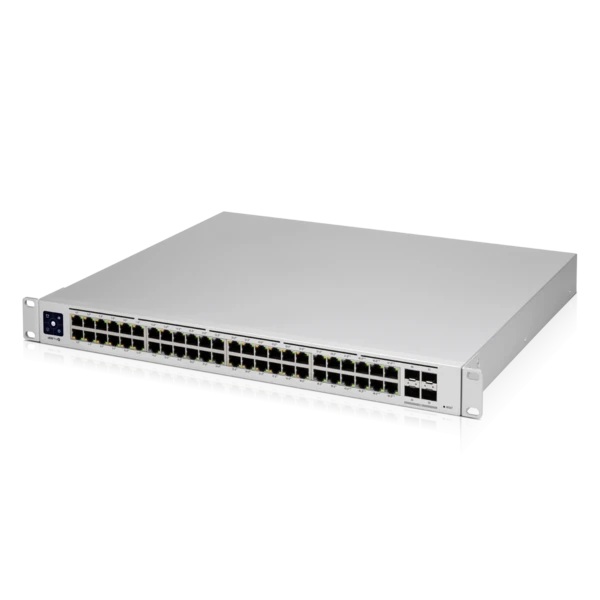 SWITCH. PoE Ubiquiti, port Gigabit x 48, SFP SFP+ x 4, managed, rackabil, carcasa metalica, "USW-PRO-48-POE-EU" (timbru verde 2 lei)