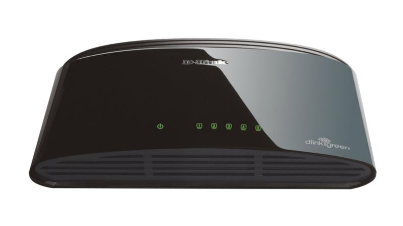 SWITCH D-LINK 5 porturi 10/100Mbps, carcasa plastic. "DES-1005D" (timbru verde 2 lei)
