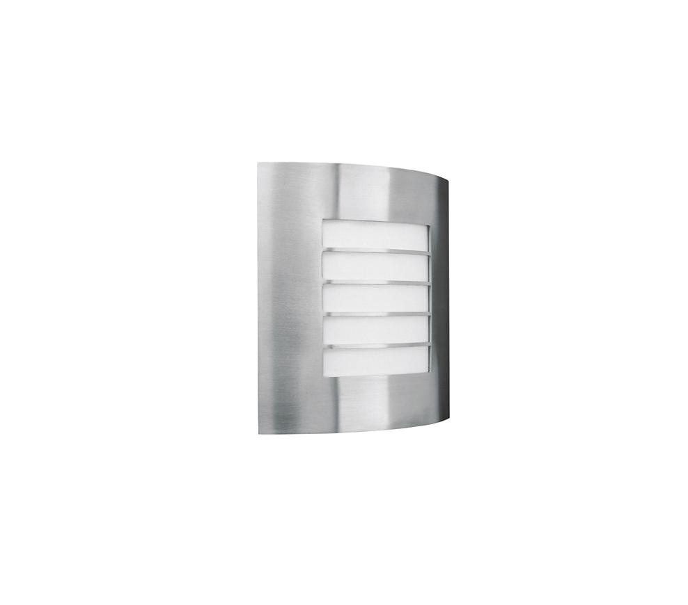 OSLO wall lantern inox 1x60W 230V "000008718696176719" (timbru verde 2.00 lei)