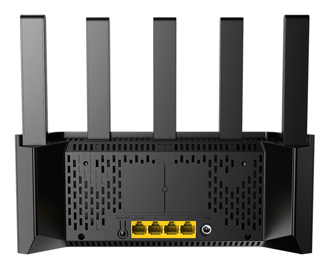 ROUTER Tenda wireless BE5100, Wi-Fi 7 Dual-Band 2.4 / 5 Ghz, de pana la 5100 Mbps 1 × port WAN 2.5 Gigabit, 3 × LAN Gigabit, negru"TE6L Pro" - imagine 4