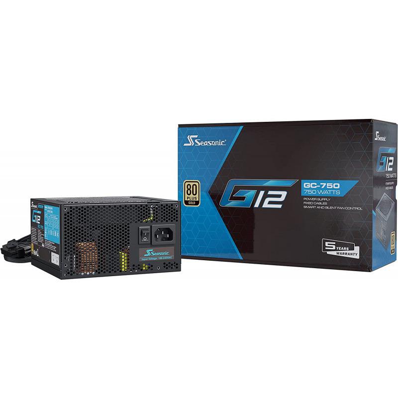 Sursa Seasonic G12 GC-750, 80+ Gold 750W "G12-GC-750" (timbru verde 2 lei)