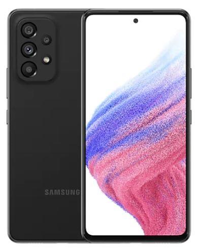 Samsung Galaxy A53 DS Awesome Black 5G/6.5"/OC/6GB/128GB/32MP/64MP+12MP+5MP+5MP/5000mAh + IP67 "SM-A536BZKNEUE" (timbru verde 0.45 lei)