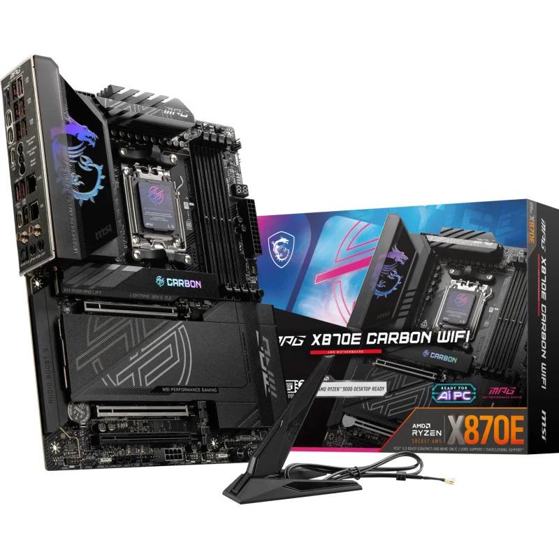 MSI MPG X870E CARBON WIFI AM5 MB 4xDDR5 4xSATA 4xM.2 "MPG X870E CARBON WIFI"