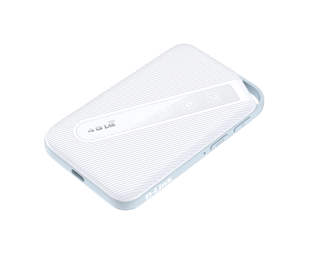ROUTER D-LINK wireless. AX300, 4G LTE 150Mbps,baterie 3000mAh, slot SIM 4G/3G Wi-Fi 6, alb "DWR-932W" (timbru verde 0.8 lei)