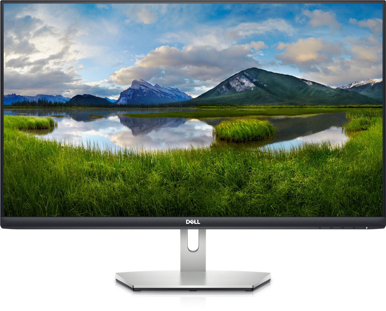 MONITOR Dell 27 inch, Gaming, VA, Full HD (1920 x 1080), Wide | curbat, 300 cd/mp, 4 ms, HDMIx2, "S2721H" (timbru verde 7 lei)