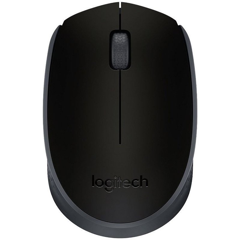 MOUSE LOGITECH, "M171", PC sau NB, wireless, 2.4GHz, optic, 1000 dpi, butoane/scroll 3/1, , negru, "910-004424" (timbru verde 0.18 lei)