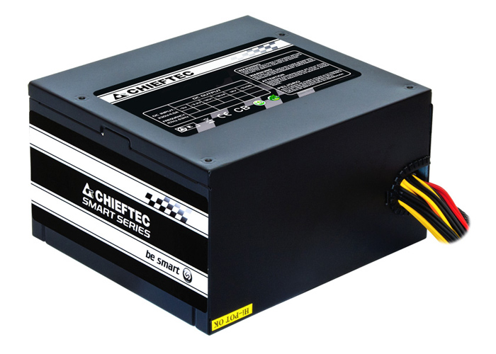 SURSA Chieftec Smart 400 W, non-modulara, ventilator 120 mm x 1, PCI-E 6+2 pin x 6, SATA x 12, "GPS-400A8" (timbru verde 2 lei)