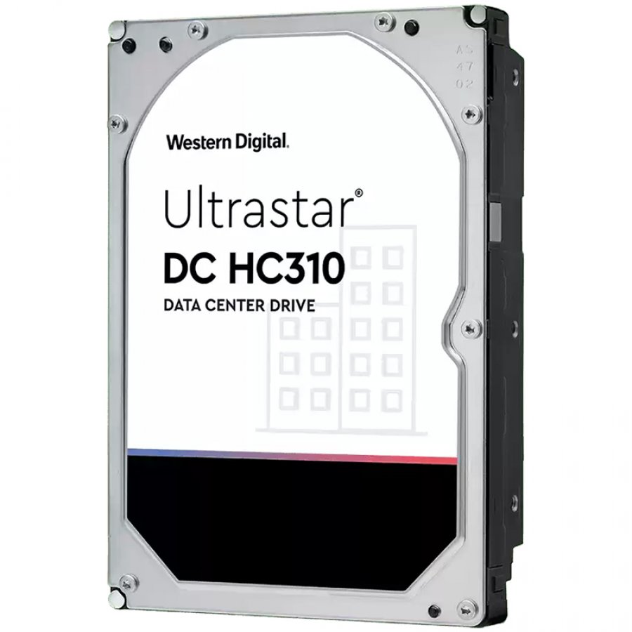HDD WD 4TB 7200 256MB S-ATA3 512e Format pt. Server, Ultrastar DC HC310 "HUS726T4TALE6L4" "0B36040"