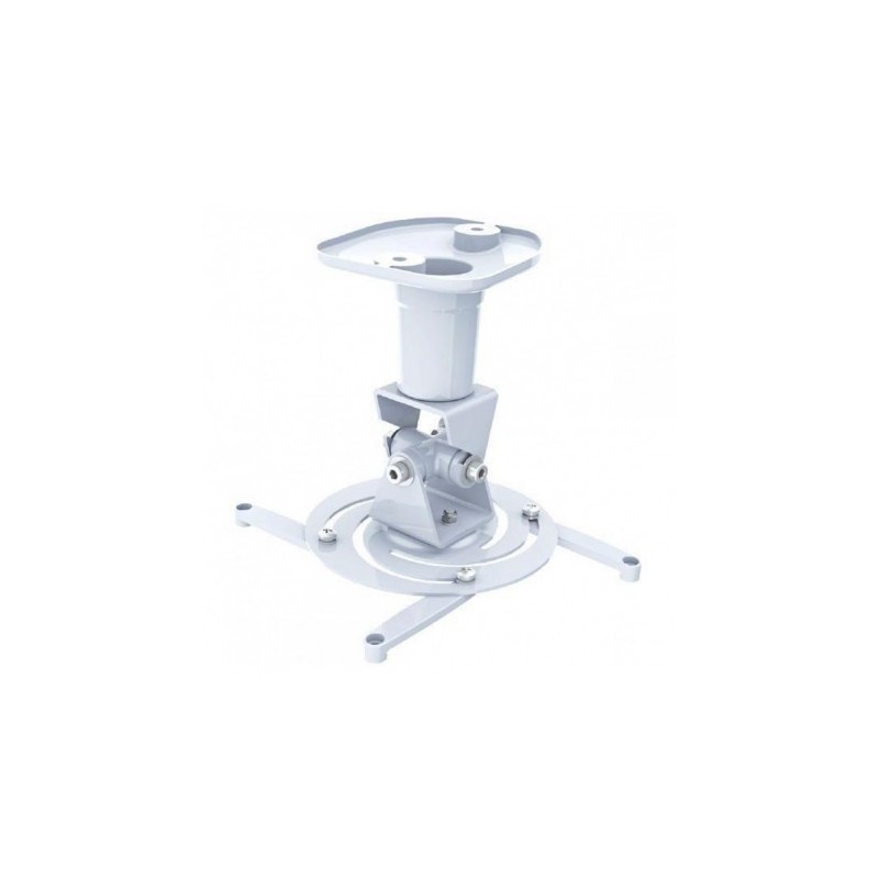 Suport proiector de tavan Techly, 360 grade, 10kg, Alb, ICA-PM 100WH "ICA-PM100WH"