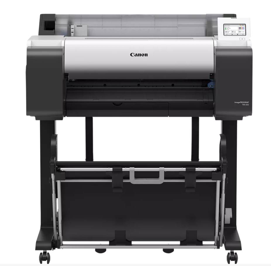 Plotter Inkjet Color Canon TM-255, A1,Functii: Imprimare,Viteza de Printare Monocrom:,Viteza de printare color: 0:22-0:40, Conectivitate:USB|Retea|Wi-Fi, Duplex,ADF:(Timbru Verde 23lei) "6238C003AA"