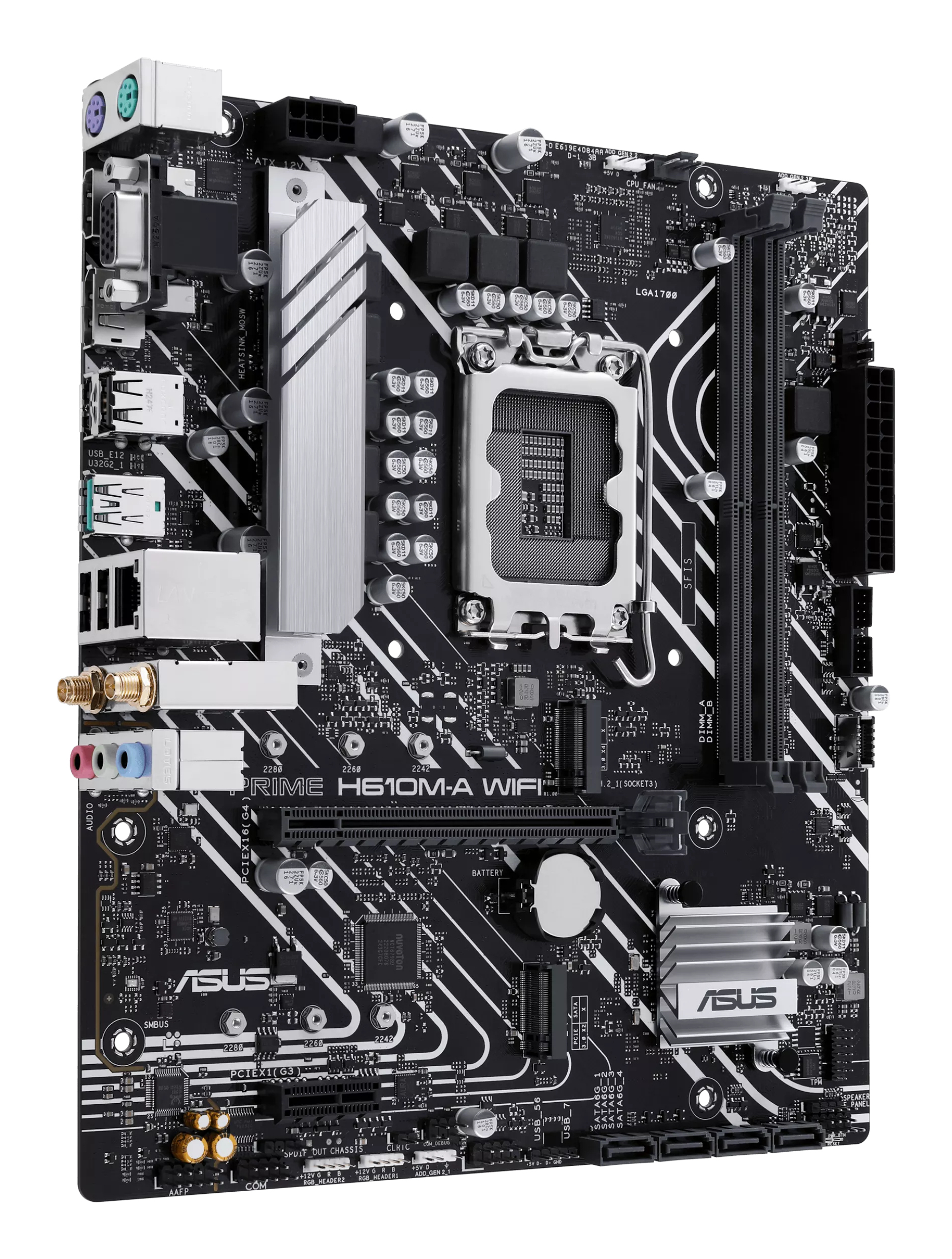 Placa de baza Asus PRIME H610M-A WIFI"PRIME H610M-A WIFI" - imagine 2