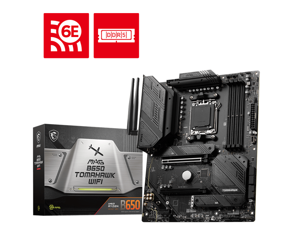 MB MSI MAG B650 TOMAHAWK AM5 WIFI, "B650 TOMAHAWK WIFI"