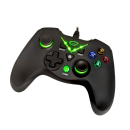 Gamepad Esperanza Pirate EGG114K Usb PC/XBOX ONE/XBOX SERIES X/S Negru "EGG114K" (timbru verde 0.8 lei)