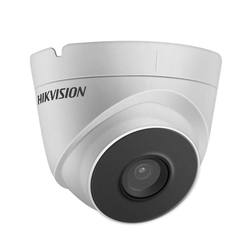 CAMERA IP Hikvision, turret pt. interior | exterior, dist. IR 30 m, tip lentila fixa 2.8 mm, 4 Mpx, microfon, PoE, slot SD card, "DS-2CD1343G0-IUF2C" (timbru verde 0.8 lei)