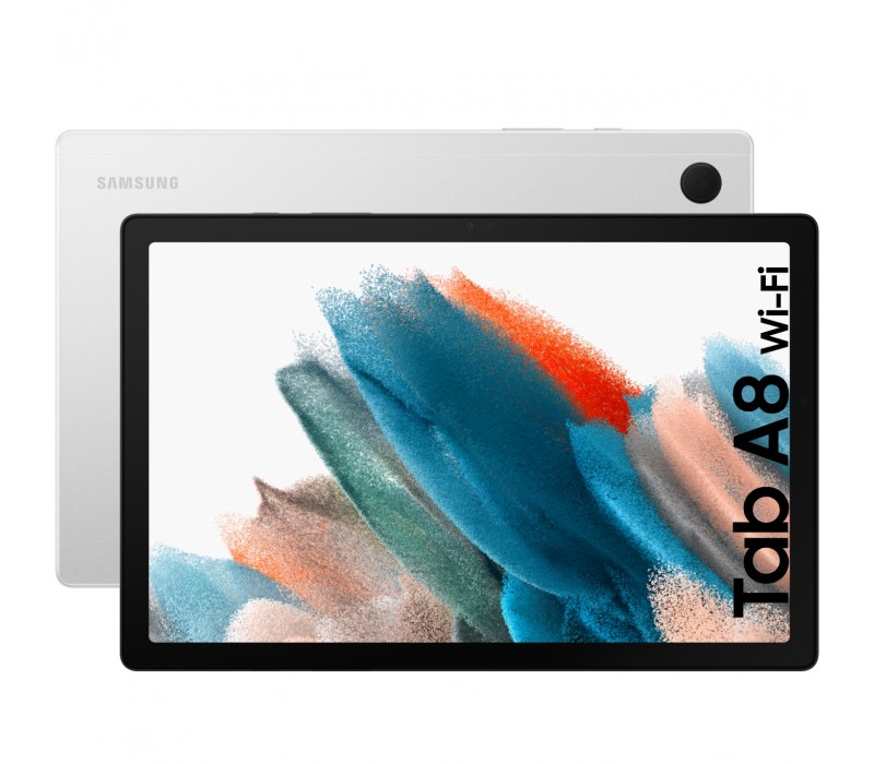 Samsung Galaxy Tab A8 Silver WiFi/10.5/OC/3GB/32GB/5MP/8MP/7040mAh "SM-X200NZSAEUE" (timbru verde 0.9 lei)