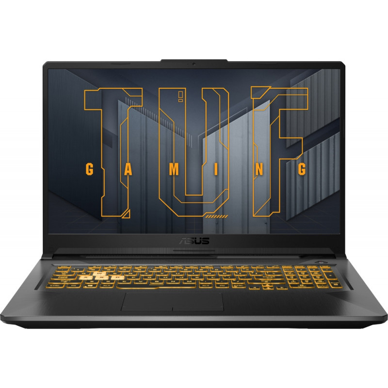 NOTEBOOK Asus - gaming, "TUF Gaming F17" 17.3 inch, i5-11400H, 8 GB DDR4, SSD 512 GB, nVidia GeForce RTX 3050 Ti, Free DOS, "FX706HEB-HX098" ((timbru verde 3.5 lei)