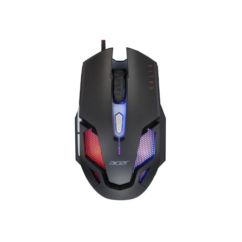 Mouse Gaming Acer Nitro NMW200 II Black "GP.MCE11.039" (timbru verde 0.18 lei)