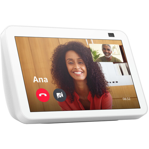 Amazon Echo Show 8(3nd Gen2021)GlacierWh "B084DC4LW6" (timbru verde 0.8 lei)
