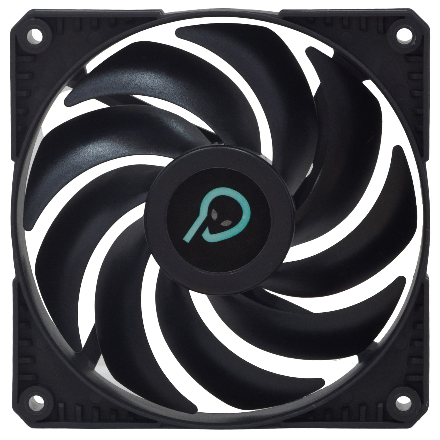 VENTILATOR SPACER PC 120x120x25 mm, Hydraulic Bearing, 45CFM, conector 3-pin, no LED, black "SPFC-120-3P" (timbru verde 0.18 lei)