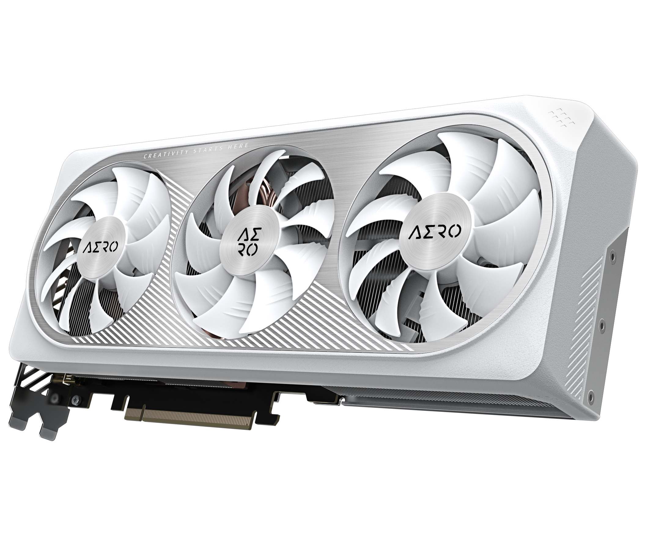 GB GeForce RTX4070 AERO TI OC SUPER 16GB"GV-N407TSAERO OC-16GD" - imagine 2