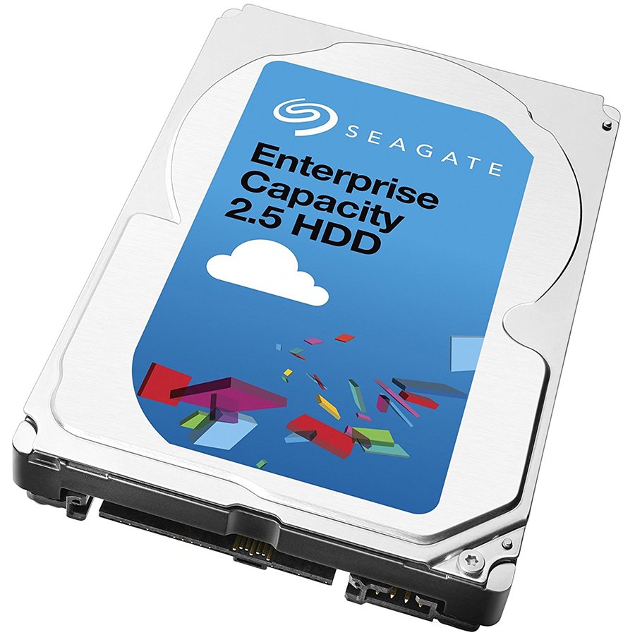SEAGATE EXOS 7E2000 Enterprise Capacity 2.5 2TB HDD 4KNative 7200rpm 128MB cache 2.5inch SATA 6Gb/s 24x7 long-term usage BLK "ST2000NX0243"
