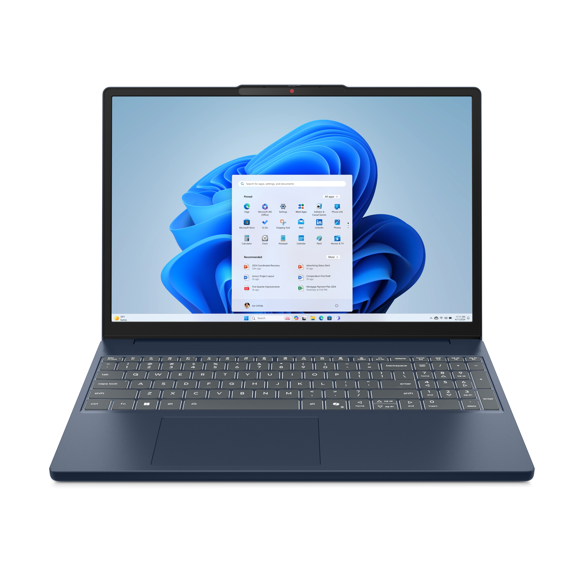 15.3 IdeaPad Slim 3 15AHP10, WUXGA IPS, Procesor AMD RyzenTM 7 8840HS (16M Cache, up to 5.10 GHz), 16GB DDR5, 1TB SSD, AMD Radeon 780M, No OS, Cosmic Blue "83KA006GRM" (timbru verde 3.5 lei)