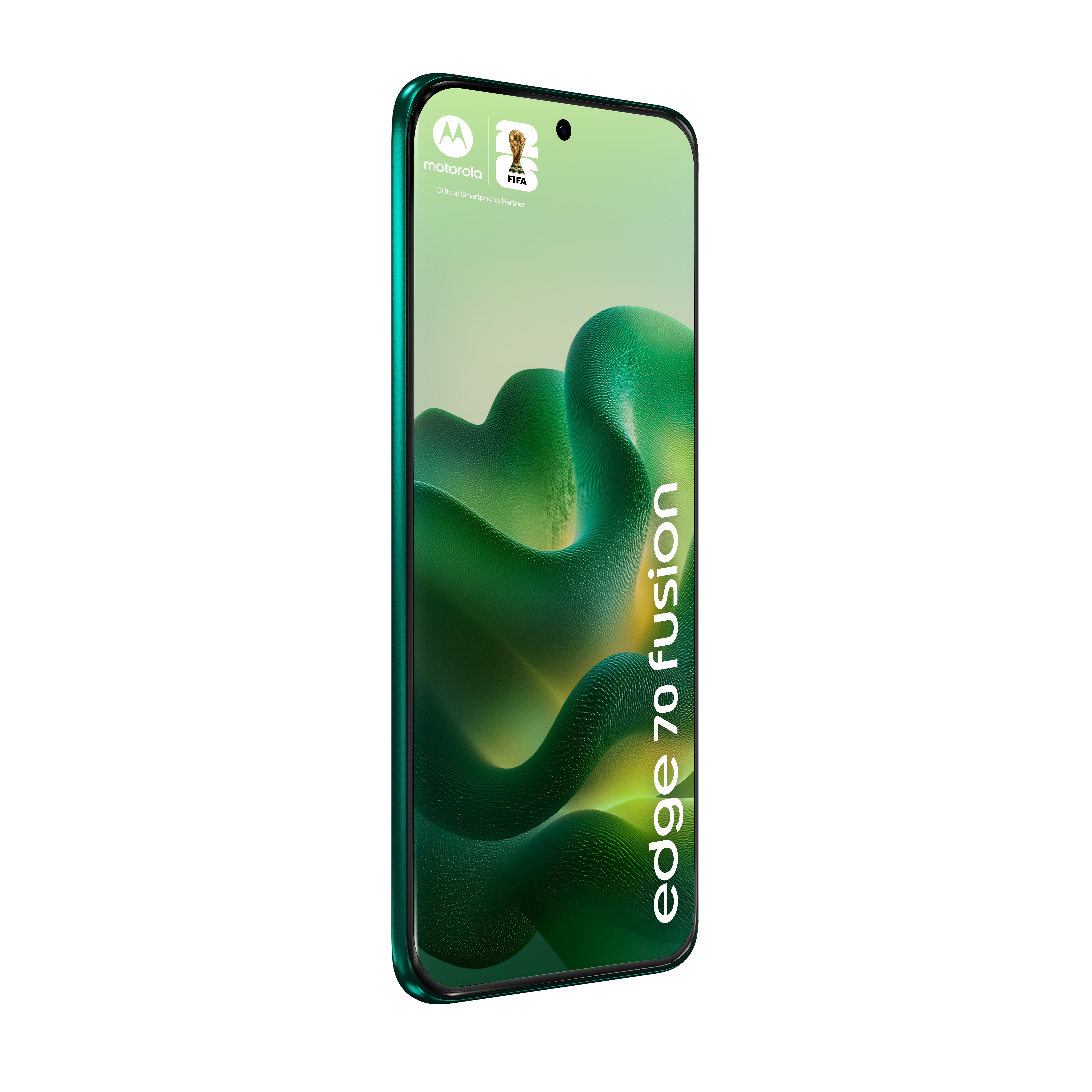 Smartphone edge 70 fusion 256GB 8GB RAM Dual SIM Sporting Green "PBBD0005SE" - imagine 4