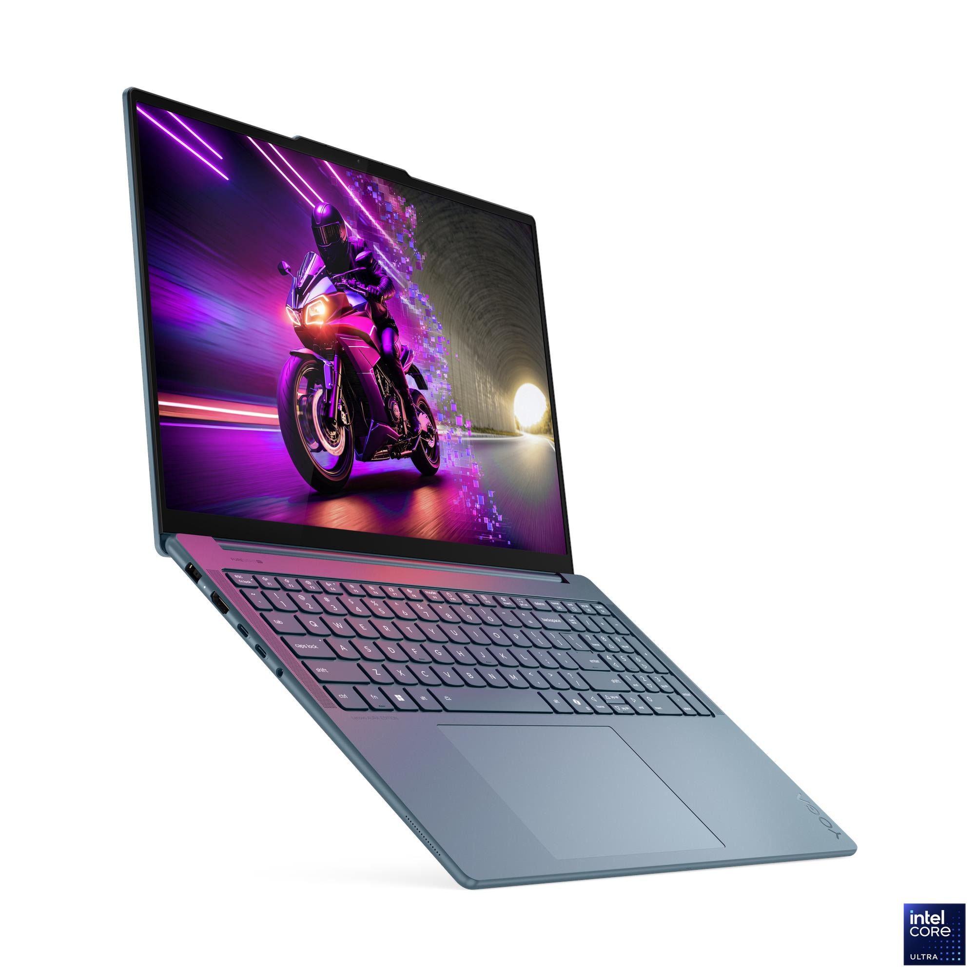 16 Yoga Pro 9 16IAH10, 2.8K OLED 120Hz, Procesor Intel® CoreTM Ultra 7 255H, 32GB LPDDR5X, 1TB SSD, GeForce RTX 5050 8GB, Win 11 Home, Tidal Teal, 3Yr Onsite Premium Care "83L0001NRM" (timbru verde 3.5 lei)