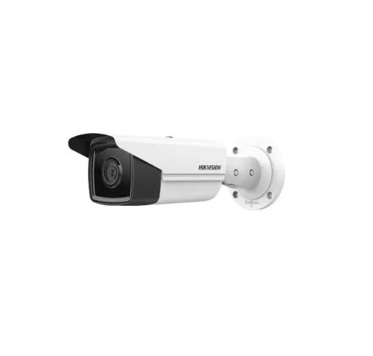 CAMERA IP Hikvision, bullet pt. interior | exterior, dist. IR 60 m, tip lentila fixa 2.8 mm, 4 Mpx, PoE, carcasa aluminiu | plastic, slot SD card, "DS-2CD2T43G2-L28" (timbru verde 0.8 lei)