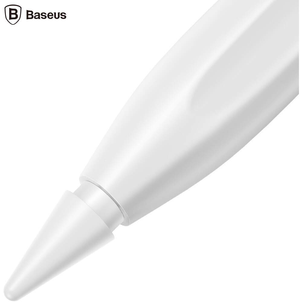TOUCH PEN Baseus Smooth Writing 2 Series, indicator LED, incarcare Type-C, compatibil Ipad, alb "SXBC060502" - (timbru verde 0.03 lei)