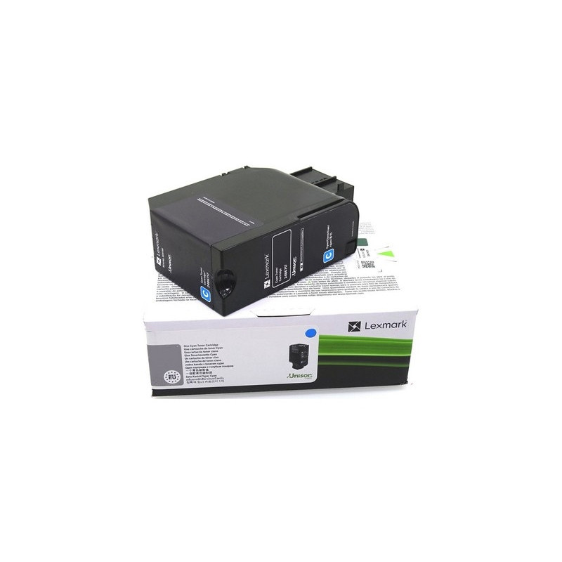 Toner Original Lexmark Cyan, 24B7515, pentru XC4342|XC4352, 14.2K, (timbru verde 1.2 lei)"24B7515"