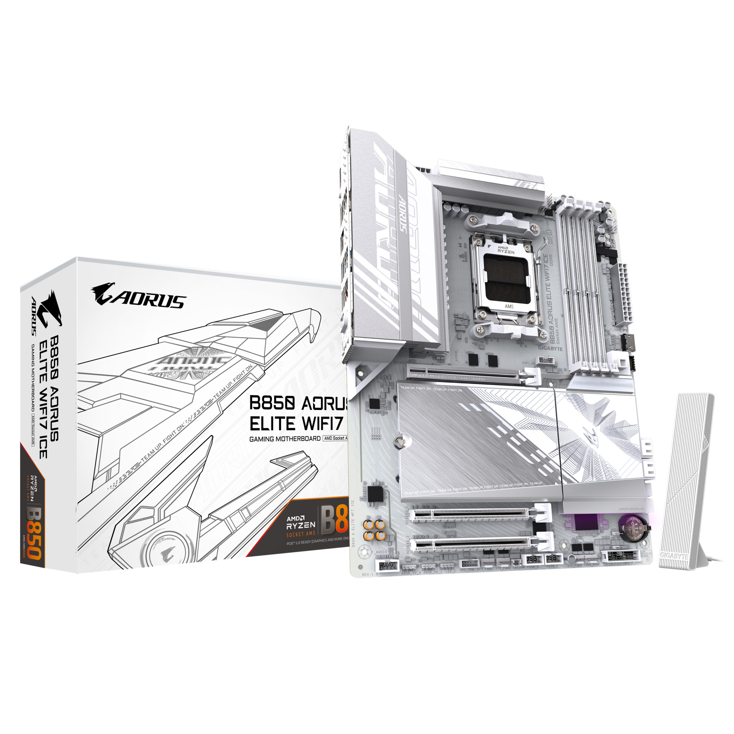 MB AMD B850 SAM5 ATX/B850 A ELITE WF7 ICE GIGABYTE "B850 A ELITE WF7 ICE 1.1"
