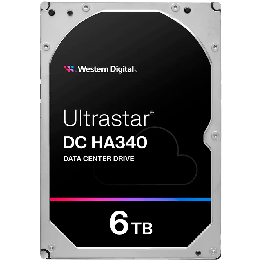 HDD Server WD Ultrastar DC HA340 6TB 512e SE, 3.5"", 256MB, 7200 RPM, SATA, SKU: 0B47077 "WUS721206BLE6L4"