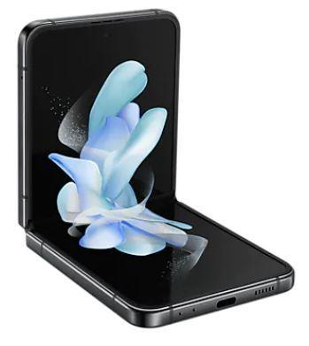 Samsung Galaxy Z Flip4 DS Graphite 5G/6.7/OC/8GB/256GB/10MP/12MP+12MP/3700mAh "SM-F721BZAHEUE" (timbru verde 0.45 lei)