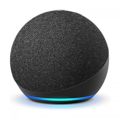 SmartGadget Amazon Echo Dot (4th Gen) Smart speaker with Alexa (usa) + EU adapter included Charchoal, "PHT14650"(timbru verde 0.8 lei)