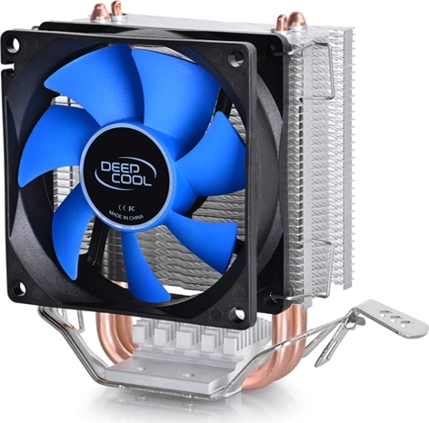 Cooler Deepcool "Iceedge Mini FS v2.0", compatibil skt. Intel si AMD, racire cu aer, ventilator 80 mm, 2200 rpm, inaltime cooler 129.5mm, 2 heatpipe, "DP-MCH2-IEMV2" (timbru verde 0.8 lei)
