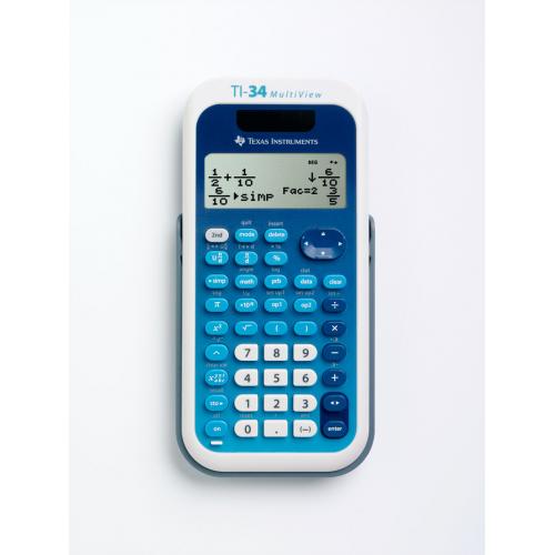 CALCULATOR de BIROU Texas Instruments T34 Multiview scientific calculator "34MV/TBL/4E10/A" (timbru verde 0.18 lei)
