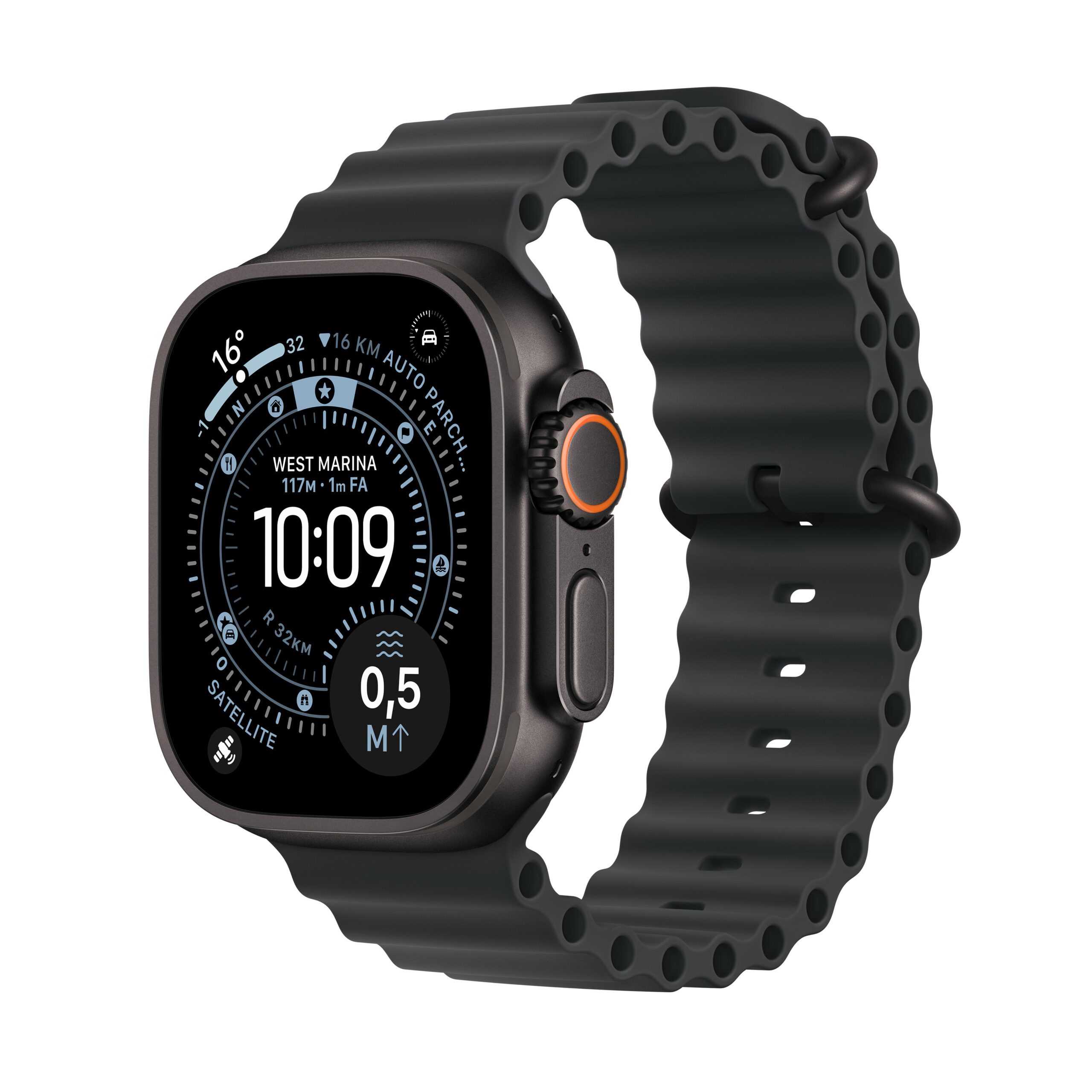 APPLE WATCH ULTRA3 49 BLACK TI BK OB-PRU "MF0J4QP/A" (timbru verde 0.8 lei)