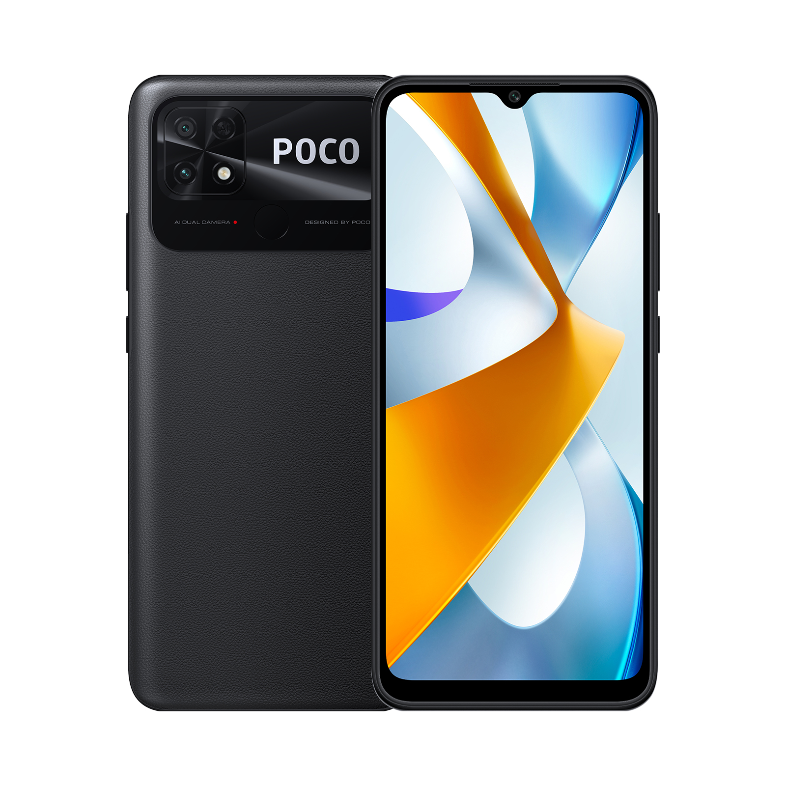 Smartphone Poco C40 32GB 3GB RAM Dual SIM Power Black "MZB0B43EU" (timbru verde 0.45 lei)