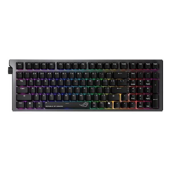 Tastatura Gaming Wireless ASUS X903 STRIX MORPH 96 WL/NXSWV2/US/ABSDS "90MP04IF-BKUA03" (timbru verde 0.8 lei)