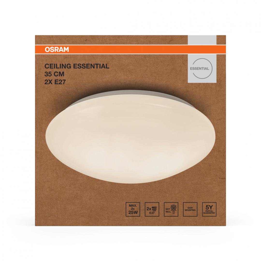 CEILING ESSENTIAL 35CM 2XE27 WT OSRAM "000004099854444623"