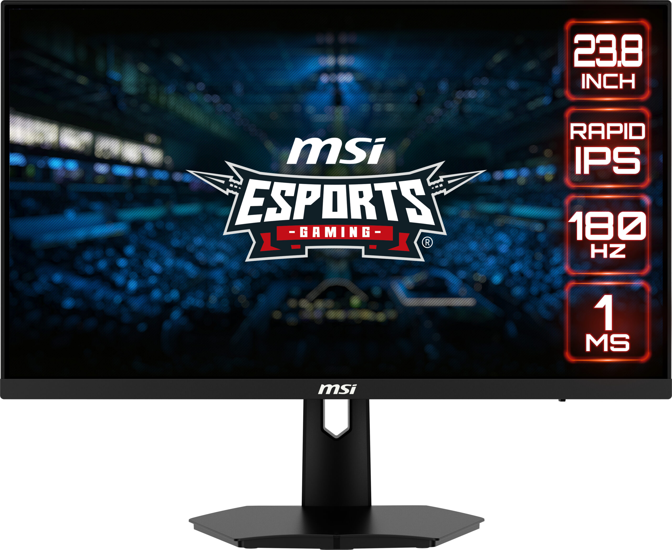 Monitor LED G244F E2, 23.8 inch, 1920 x 1080 pixeli, 180 Hz, Negru "G244F E2" (timbru verde 7 lei)