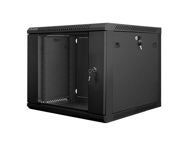 Dulap rack de perete 19", 9U negru V2 "WF01-6609-10B"