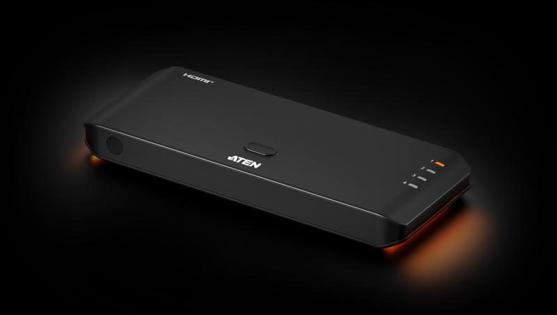 4-Port True 4K HDMI Switch Aten "VS4841-AT" (timbru verde 0.8 lei)