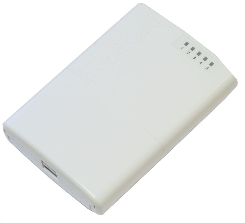 Router PowerBox Outdoor 5x Ethernet port router with PoE output 6V-30V/1-2A "MT RB750P-PBR2" (timbru verde 0.8 lei)